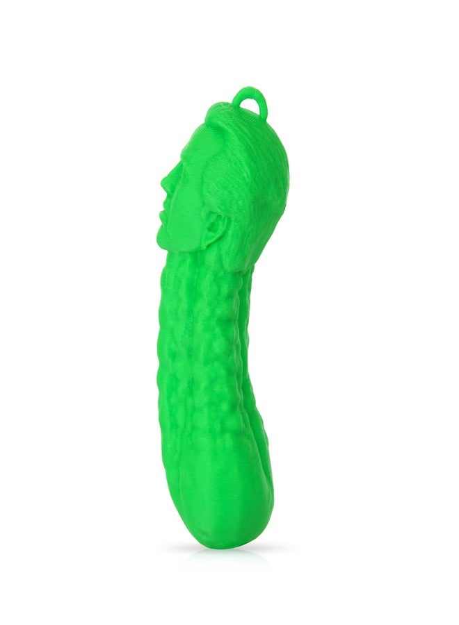 Costume Wizard Picolas Cage Pickle Christmas Ornament - Funny Nicolas Cage Hanging Tree Decoration, Green Pickle Holiday Gag Gift for Adults, White Elephant Party Favor, Stocking Stuffer Made in USA - Image 4
